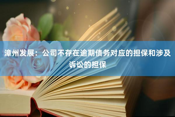 漳州发展：公司不存在逾期债务对应的担保和涉及诉讼的担保